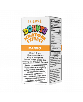 DONUTS KRATOM SHOT OG MANGO 12CT