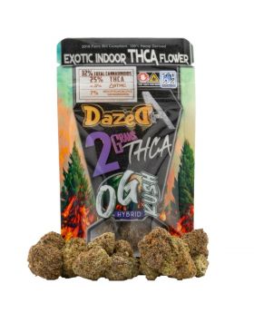 DAZED FLOWER 2G OG KUSH 25CT