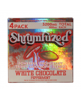 SHRUMFUZED 4PK WHITE CHOC 10CT