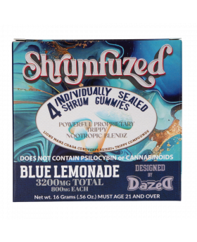 SHRUMFUZED 4PK BLUE LEMONADE 10C