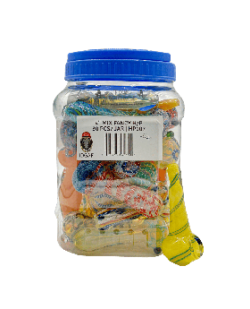 GLASS HP 4IN FANCY HP107DV 30CT