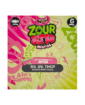 ZOUR BITEZ GUMMY STRAW APPLE 30C