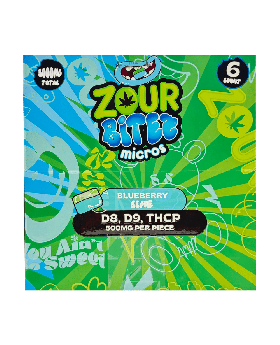 ZOUR BITEZ GUMMY BLUEBERRY 30CT