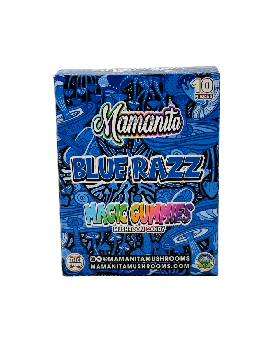 MAMANITA GUMMY 10PK BLUE RAZZ 5C