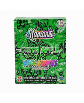 MAMANITA GUMMY 10PK GRN APL 5CT