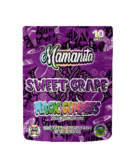 MAMANITA GUMMY 10PK SWE GRAPE 5C