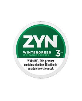 ZYN WINTERGREEN 3MG 5CT