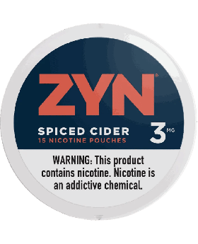 ZYN SPIDER CIDER 3MG 5CT