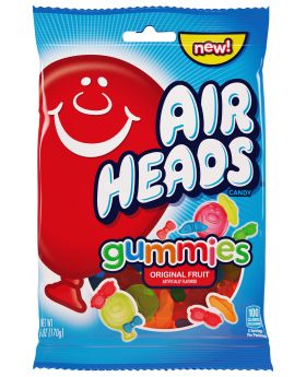 AIR HEAD PEG GUMMIE ORIG 6OZ