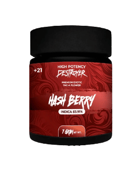 DESTROYER FLOWER 7G HASH BERRY