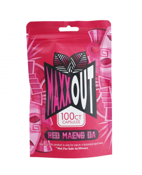 MAXXOUT CAP RED MAENG DA 100CT