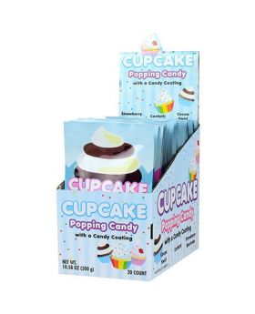 KOKOS CUPCAKE POPPING CANDY 20CT