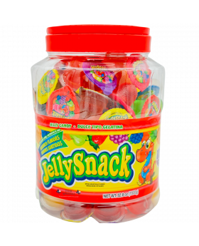 JELLY SNACK CANDY JAR 100CT