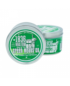 1836 KRATOM CAP 150 GREEN MEAN 6