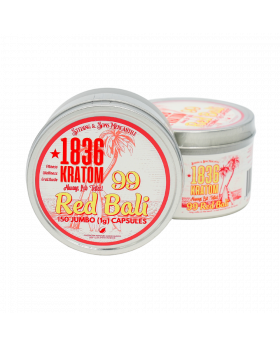 1836 KRATOM CAP 150 RED BALI 6CT