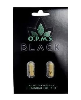 OPMS CAPSULES BLACK 2PK 10CT