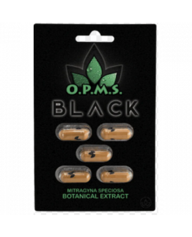 OPMS CAPSULES BLACK 5PK 10CT