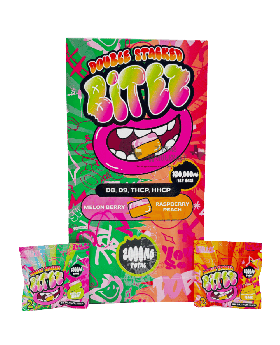 BITEZ GUMMY MELON BR/RASP PE 60C