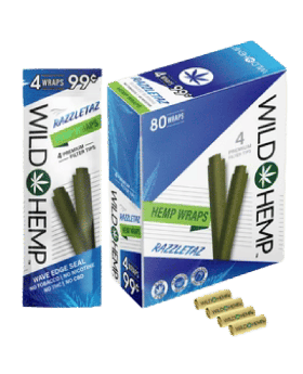 WILD HEMP WRAP RAZZLETAZ 4/99 20