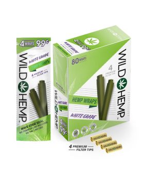 WILD HEMP WRAP WHITE 4/99 20/4