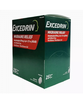 EXCEDRIN MIGRAINE 2 PK 25CT