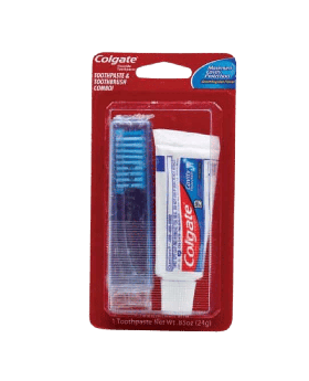 COLGATE WITH TOOTHBRUSH .85OZ6CT