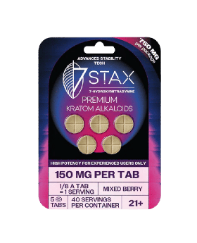 7STAX 7OH 150MG 5PK MIX BERRY 10