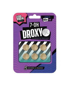 DROXY 7OH 100MG 6PK BERRY PIE 10
