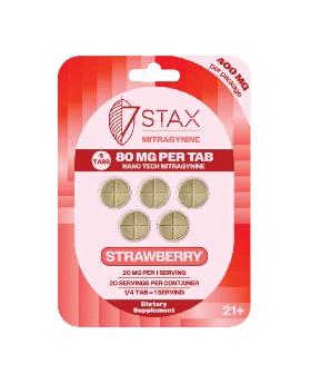 7STAX NANO 80MG 5PK STRAW 10CT