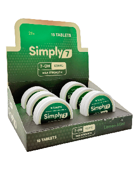 SIMPLY 7OH 60MG 15PK LEMON 6CT