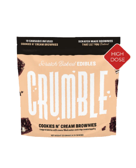 CRUMBLE BROWNIE 100MG COOKIES N