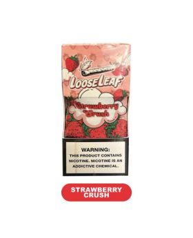 LOOSELEAF PIPE TOB STRAWBRY 10CT