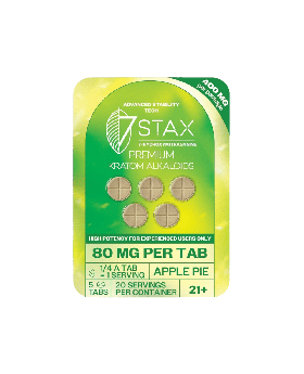 7STAX 7OH 80MG 5PK APPLE PIE 10C