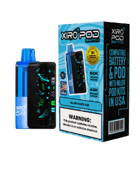 XIRO 60K POD SWITCH BLUE RAZZ 5C