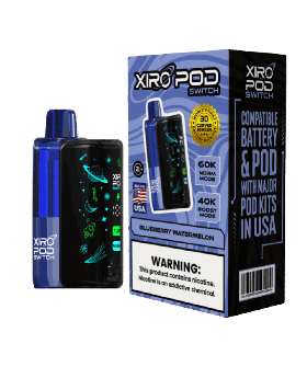 XIRO 60K POD SWITCH BLUE WM 5CT