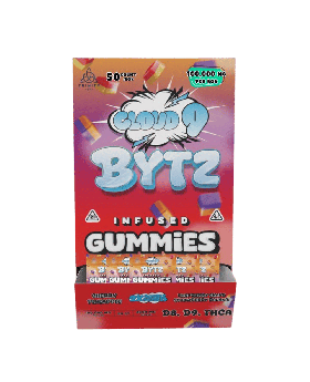CLOUD 9 GUMMY 2PK CHE/RASP 50CT