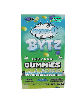 CLOUD 9 GUMMY 2PK APPL/BLUE 50CT
