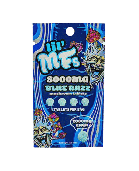 LIL MF MUSHROOM TAB 4PK BLUE 10C