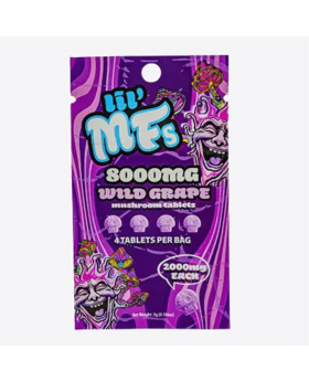 LIL MF MUSHROOM TAB 4PK GRAPE 10