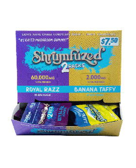 SHRUMFUZED 2PK BANANA/ROYAL 30CT