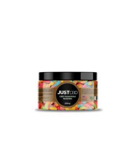 JUSTCBD GUMMY 250MG SOUR WORM