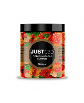 JUSTCBD GUMMY 1000MG FRUIT BEAR