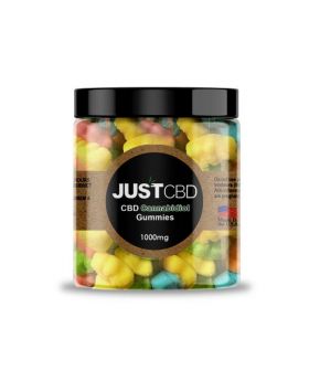 JUSTCBD GUMMY 1000MG SOUR BEARS