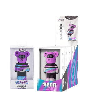 LOOKAH BEAR BATTERY TIEDYE PURPL