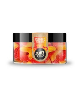 JUSTCBD + GUMMY 250MG PEACH RING