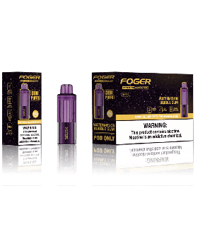 FOGER 30K POD WM BUBBLE GUM 5CT