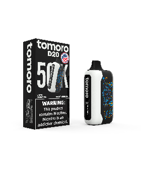 TOMORO D20 50K WHITE GUMMY 5CT
