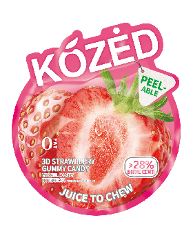 KOZED GUMMY CANDY STRAWBERRY
