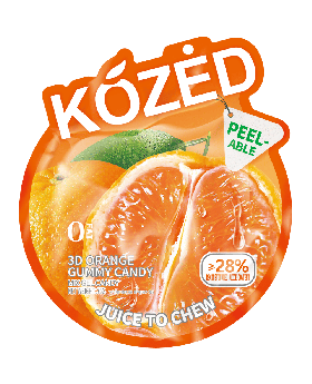 KOZED GUMMY CANDY ORANGE
