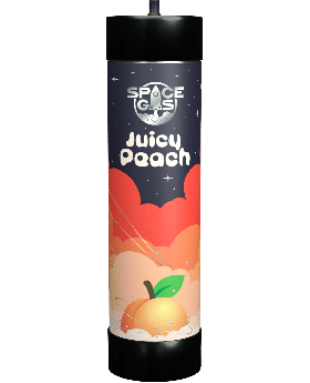 SPACE GAS 4000G JUICY PEACH 1CT
